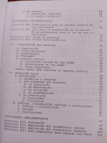 Manual Para Elaborar T. De Investigación Documental - Baena (Usado)