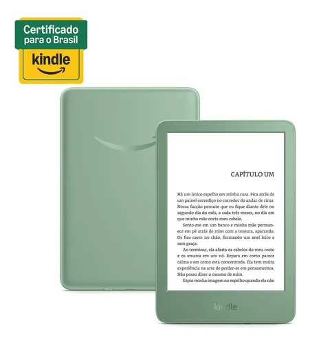 Kindle 11ª (16gb Modelo 2024) Verde B0cp31qs6r Amazon | Frete grátis