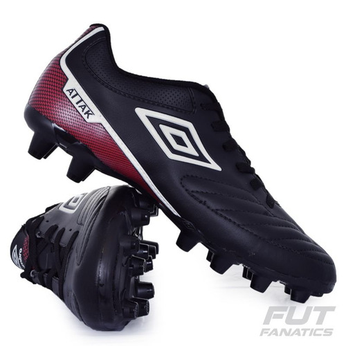 Chuteira Umbro Attak Ii Campo Preta - Futfanatics