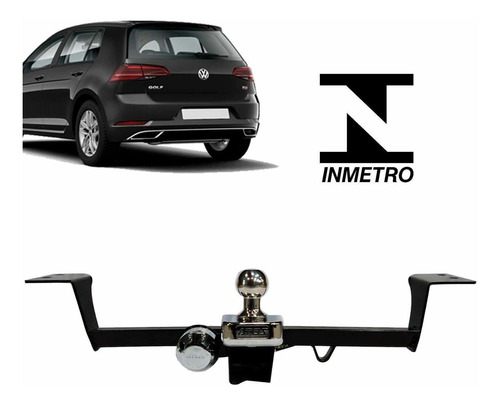 Engate Reboque Golf Highline 1.4 Gti Tsi 13 14 15 16 400kg