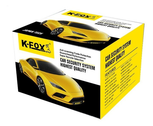 Alarma K-fox Codigo Variable