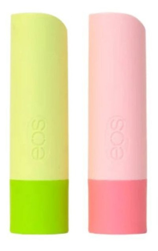 Bálsamo Labial Hidratante Eos Kit 2, Coco Y Piña