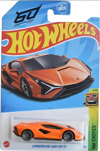 Hot Wheels Lamborghini Sian 1:64 