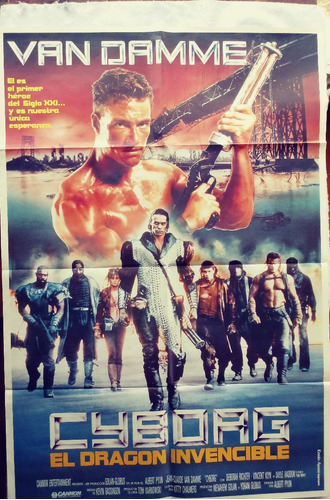 Poster Cyborg  Jean Claude Van Damme Original