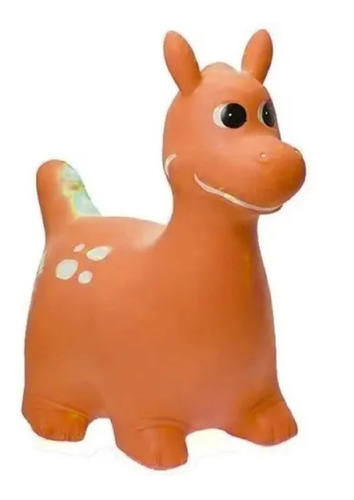 Imagen 1 de 6 de Dinosaurio Saltarin De Goma Turby Juguete Playking