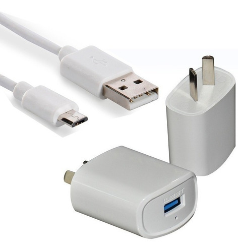Imagen 1 de 4 de Cargador Rápido 2.4a + Cable Huawei P Smart Gw Y6 Y7 P9 Lite