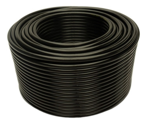 Manguera Neumática 3/8 Poliflow Negro De 100 Metros 125psi