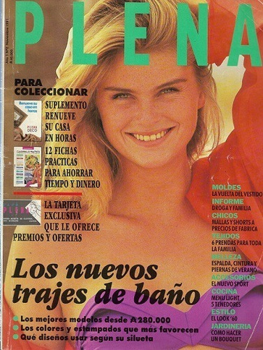 Plena N° 2_noviembre 1991_trajes De Baño-moda-moldes