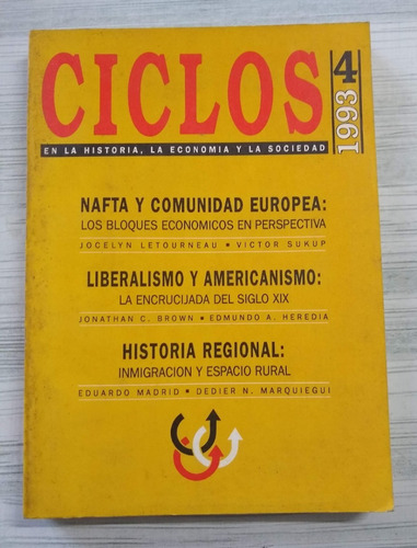 Revista Ciclos Tomo 4 - 1993 Usado 