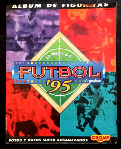 Album De Figuritas Lo Mejor Del Futbol 95 Completo