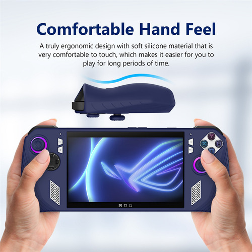 Para La Consola De Juegos Portátil Rog Ally Silicone Pro Con