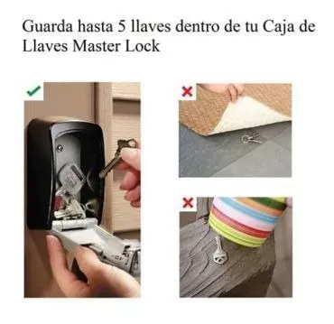 Caja Clave 4 Diales para Llaves MASTER LOCK