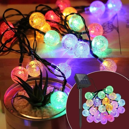 Imagen 4 de 4 de Serie De Luces Navideñas Led Multi Color Decoración