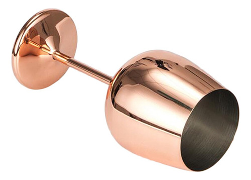 Stainless Steel Rose Gold Wine Goblets