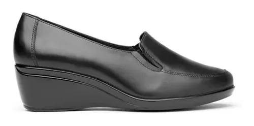 Zapato Flexi Yulisa Dama Mujer Casual C modo Negro Rudos