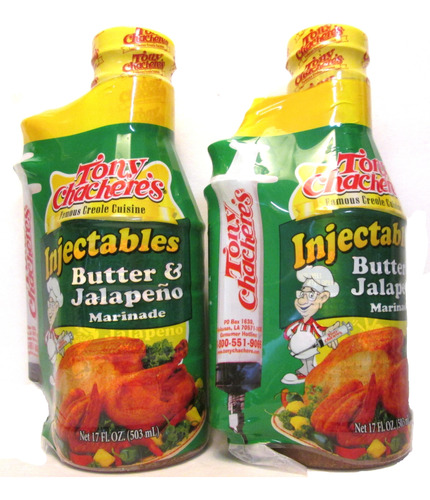 Pack De 2 Salsas Marinar, Inyector Tony Chachere's