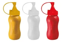 Comprar Mostaceros Dispensadores Catsup Salsa Mayonesa 3pz 250ml