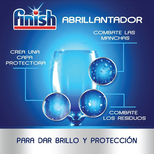 Imagen 5 de 6 de Abrillantador Para Lavavajillas Automático Finish 400ml X 2
