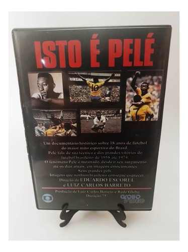2 Dvds Isto É Pele 1974 E Garrincha Alegria Do Povo 1963 (Usado)