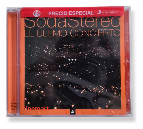 Soda Stereo El Ultimo Concierto A Disco Cd Nuevo