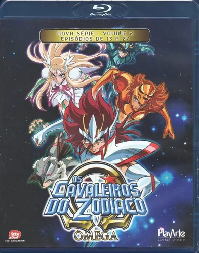 Os Cavaleiros Do Zodíaco - Ômega – 2ª Temporada - Volume 1 - [Blu-ray]