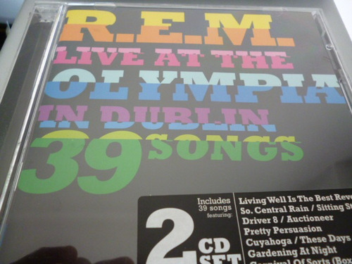 Rem Live At The Olimpia Cd Doble Americano Jcd055