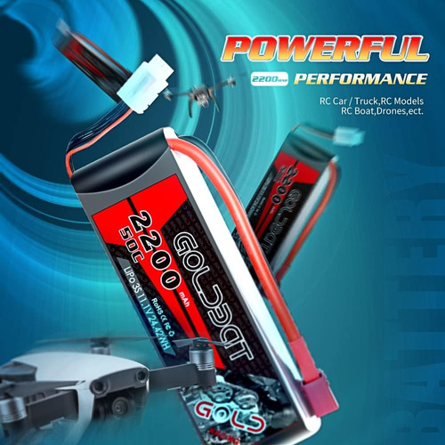 Batería Lipo De 11.1v 50c 2.200mah 3s