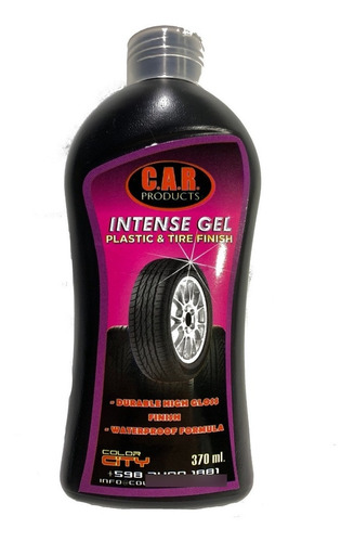 Gel Embellecedor Cubiertas Gomas Neumatico Plastico 370ml G5