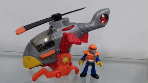 Helicóptero Imaginext Fisher Price _ Mattel,  Usado