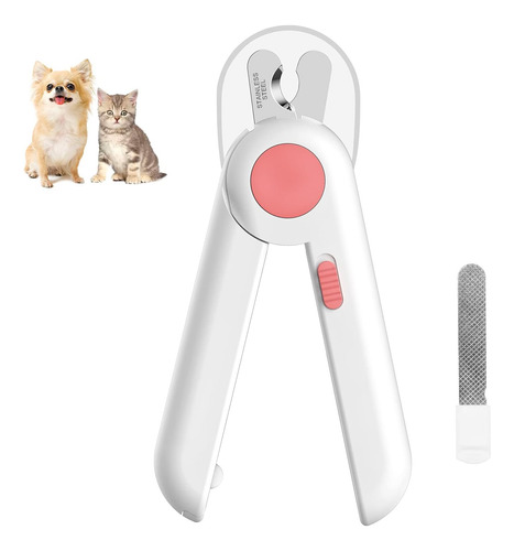 Cat Dog Nail Trimmer With Led Light To Prevent Over-cutting