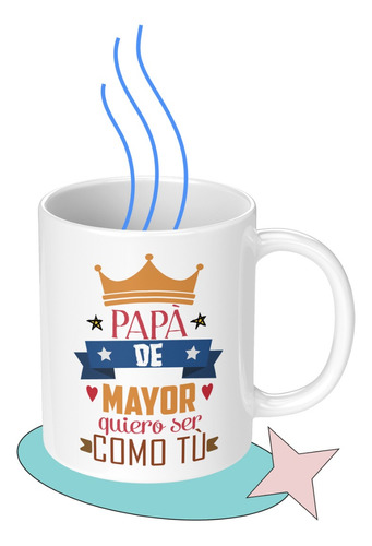 Taza Tazon Mug Papa  Dia Del Padre Diseño 5