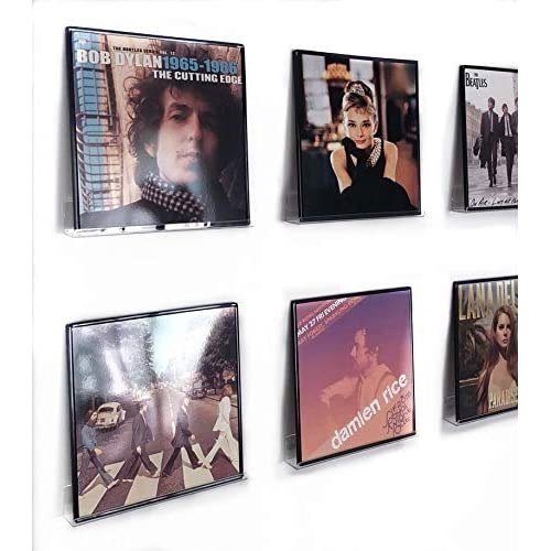 6 Pcs Estante Montado Pared Discos De Vinilo, Estante D...