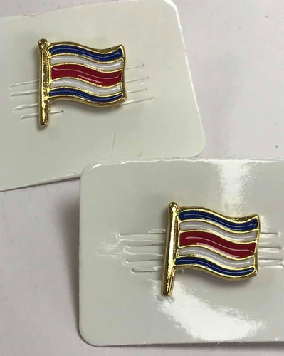 Imagen 9 de 9 de Pin Bandera Costa Rica