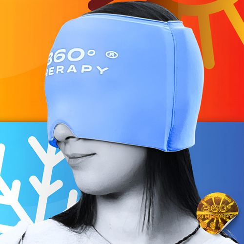 Compresa De Gel Tipo Gorro Para Alivio Migraña. 360º Therapy