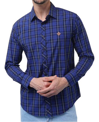 Camisa Masculina Xadrez Estilosa Red Nose