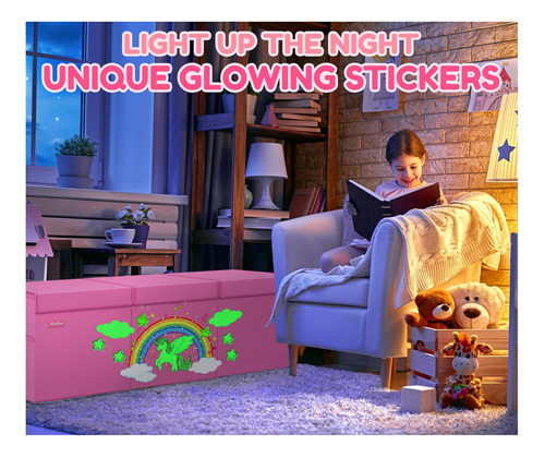 Rutifun Xl Unicorn Box De Unicornio Almacenamiento De Pecho