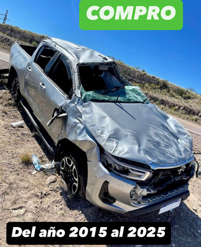 Compro Inundado Toyota Hilux Fiat Ford Renault Vw Inhibido