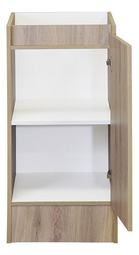 Base 40 Cm 1 Puerta Roble Santana Mobikit