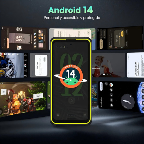 Celular Ulefone Armor X31 Dual Sim Teléfono Resistente Android 14 6.56 6+6gb Ram 128gb Rom Cámara Nocturna Nfc Ir Blaster Smartphone Versión Global