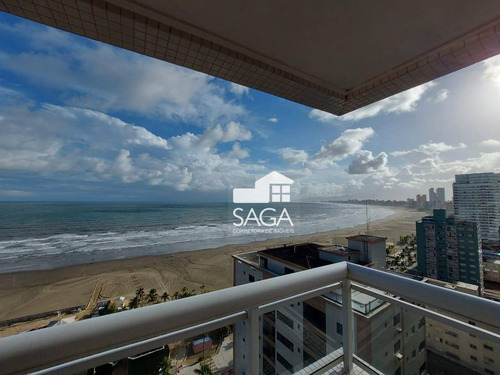 Imagem 30 de 30 de Frente Mar! Apartamento Com 4 Dormitórios À Venda, 250 M² Por R$ 2.500.000 - Canto Do Forte - Praia Grande/sp - Ap3973