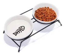 Comprar Cuencos Para Gatos, Tazones Elevados De Cerámica Mejorados P