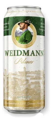 Cerveza Holandesa Weidmann Pilsener X 500ml