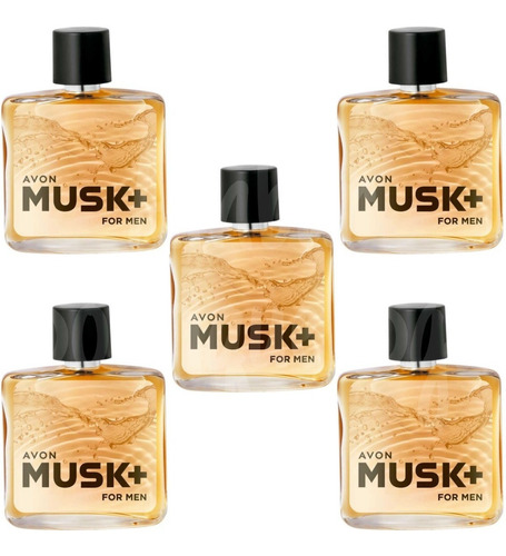 Perfume Musk Masculino Avon X5 - mL a $368