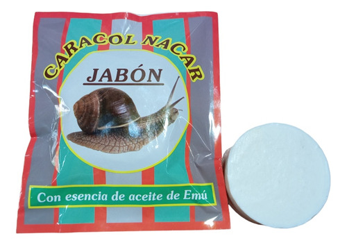 Jabón Caracol Nacar De 90 Grs