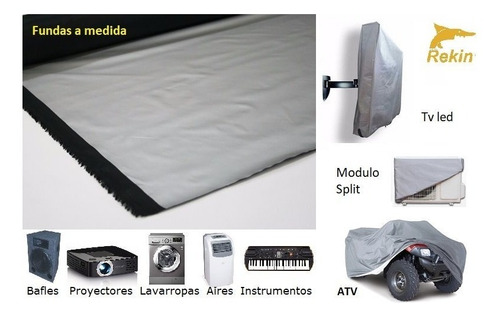 Funda Tv Led Premium Teflonada Artes 57 A 62 PuLG A Medida