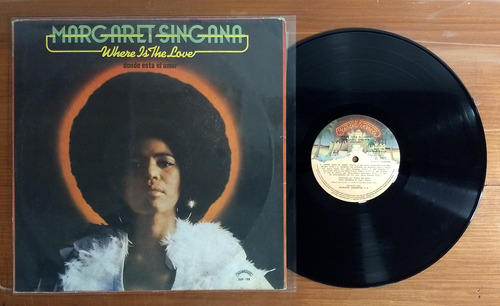 Margaret Singana Where Is The Love 1977 Disco Lp Vinilo