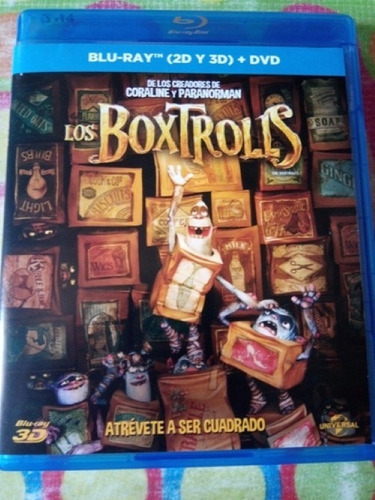 Los Boxtrolls Bluray