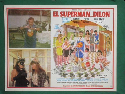 El Superman...dilon Rafael Inclan Sexy-comedia Cartel Cine 5