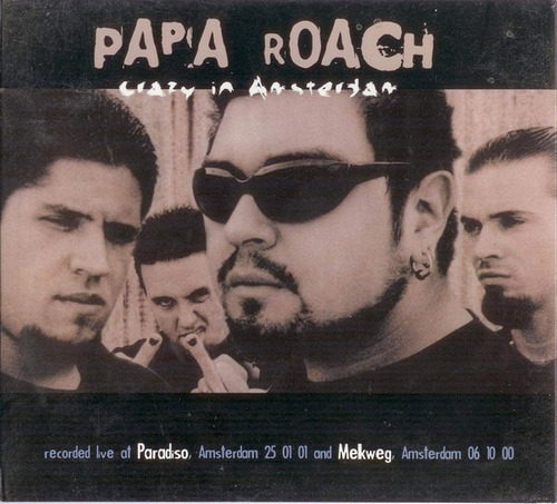 Papa Roach - Crazy In Amsterdam-audio Cd Album Digipack Im 