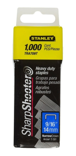 Stanley Grapas Trabajo Pesado 9/16 14mm T50 1000 Piezas